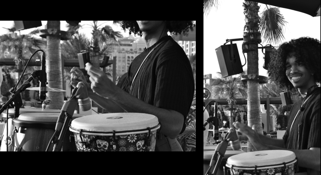 PORTRAIT — drummer diptych