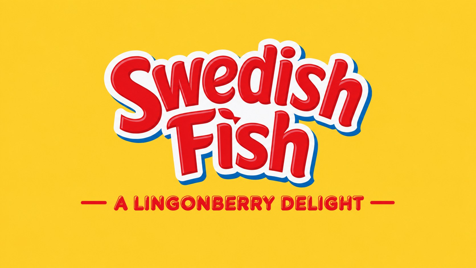 Typemotion — Swedish Fish kinetic typography