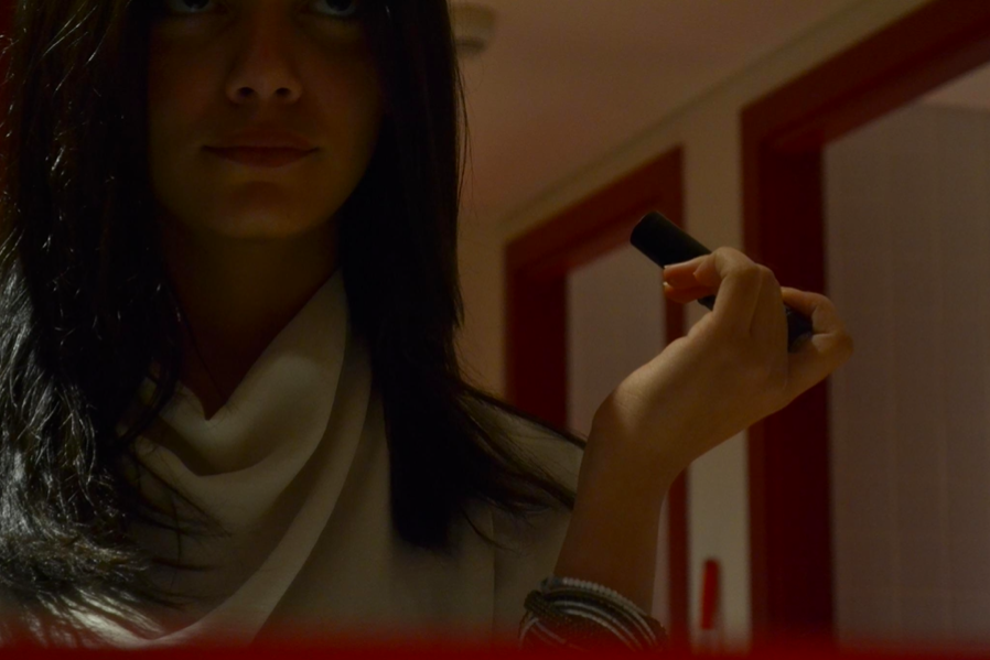 PORTRAIT — lipstick, mirror