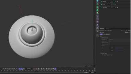 UFO process — shaded viewport pass on the craft